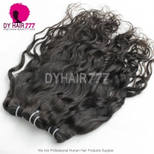 Standard 1 Bundle Burmese Natural Wave Virgin Human Hair Weave Tangle Shedding Free 