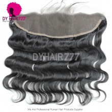 Ear to Ear 13*4 Lace Frontal Closure Human Virgin Hair Body Wave Natural Color