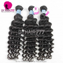 3 or 4pcs a lot Royal Peruvian Virgin Hair Deep Wave Human Hair Extension
