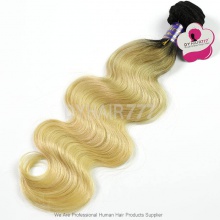 Royal 1 Bundle Ombre1B/613 Cambodain Virgin Hair Body Wave Hair Extensions 