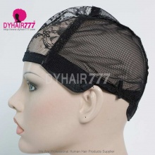 Hot Selling 5 Pcs Adjustable Wig Cap with straps Black/Blonde color