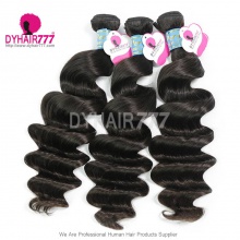 3 or 4pcs/lot Royal 10A Peruvian Virgin Hair Loose Wave 100% Human Hair extension