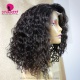 180% density Top Quality Virgin Human Hair Blunt Cut Curly Bob Front Wigs LFW-BCC