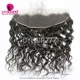 Royal Single Knots Ear to Ear 13*4 Lace Frontal Closure Virgin Human Hair Natural Wave Natural Color