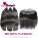 13x4/13x6 Lace Frontal With 3 or 4 Bundles Brazilian Silky Straight Hair 14A Royal Grade Virgin Remy Hair Extensions