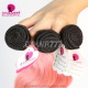 Ombre Color 1B/Pink 14A Royal Grade Body Wave Straight Virgin Human hair Extension 1 Bundle