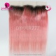 1B/Pink Frontal 13*4 Lace Frontal Closure Straight Hair Virgin Human Hair 