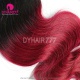 3 or 4pcs/lot 1B/99J Brazilian Hair Weave Bundles Burgundy Hair Non Remy Hair Extensions