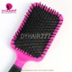 Rhinestones Diamond brush Detangling Hair Comb Styling Tool color by random）