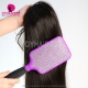 Rhinestones Diamond brush Detangling Hair Comb Styling Tool color by random）