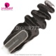 HD 2x6 Lace Closure Kim K LaceClosure 100% Unprocessed Human Virgin Hair
