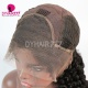 Color 1B# 13*4 Lace Frontal Wigs Italian Curly 180% Density Top Quality Virgin Human Hair with elastic band