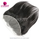 Transparent/Brown 13x4 Lace Frontal Human Virgin Hair Straight Hair Natural Color
