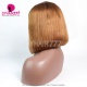 150% Density Bob Lace Front Wig Ombre Color 1B/30 Straight Virgin Human Lace Wig