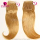 Color 27# Lace Top Closure Straight Hair Body Wave Human Virgin Hair 