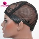 U Part Wig Cap With Straps Black Color 1PC