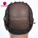 U Part Wig Cap With Straps Black Color 1PC