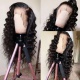 360 Lace Wig 200% Density Pre Plucked Virgin Human Hair Loose Wave Natural Color