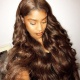 Brown Color 4# Full Lace Wigs Body Wave Top Quality Virgin Human Hair