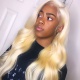 Blonde Color 613# 13x4/13x6 Full Frontal Lace Wigs 200% Density 100% Virgin Human Hair Wigs