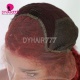 Stylist Wig As Picture 100% Virgin Human Hair Deep Wave Ruby Red 130% Density