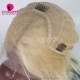 Stylist Wig As Picture 100% Virgin Human Hair Body Wave Blonde Ombre Signal Blue 130% Density