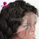 Glueless Full Frontal 13x6 Lace Wigs 200% Density Virgin Human Hair Knots Bleached Pre Plucked Natural Color
