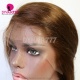 Color 4# 13*4 Lace Frontal Wigs Straight Hair 130% Density Top Quality Virgin Human Hair 
