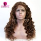 4# Top Quality Virgin Human Hair Loose Wave Full Lace Wigs