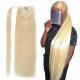 Ponytail #613 Color Hairpiece Wrap Clip Hair Extensions 100% Unprocessed Remy Hair Extension