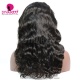Color 1B# 13*4 Lace Frontal Wigs Body Wave 180% Density Top Quality Virgin Human Hair 