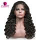 (Upgrade) 360 Lace 150% Density Wig Pre Plucked Virgin Human Hair Loose Wave Natural Color