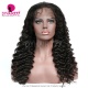 (Upgrade) 360 Lace 150% Density Wig Pre Plucked Virgin Human Hair Deep Wave Natural Color