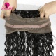 Royal 360 Lace Band Frontal Bleached Knots Virgin Human Hair Deep Wave With Baby Hair