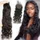 Best Match 4x4/5x5 Top Lace Closure With 3 or 4 Bundles 13A Standard Grade Brazilian Natural Wave Virgin Human Hair Extensions