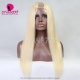 Color 613# U Part Wigs V Part Wigs 200% Density Blonde Straight Virgin Human Hair Wigs