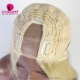 Color 613# U Part Wigs V Part Wigs 200% Density Blonde Straight Virgin Human Hair Wigs