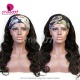 Headband Wigs 3/4 Half Wig 150% Density Human Hair Wigs 100% Human Hair Natural Color
