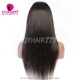 Glueless HD 13x6 Full Lace Frontal Wigs 200% Density Virgin Human Hair Knots Bleached Pre Plucked Natural Color