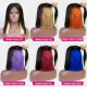 Hidden Glam Color Lace Frontal Wigs 180% Density Straight Hair Virgin Human Hair