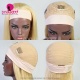 Headband Wigs 613 Blonde Color 3/4 Half Wig 200% Density Human Hair Wigs 100% Human Hair 