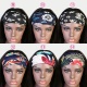 Highlighted Color P4/27# Headband Wigs 3/4 Half Wig 200% Density Human Hair Wigs 100% Human Hair 