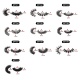 1 Pair 3D Mink Hair Eyelashes MT Series( 10 models can be selected）