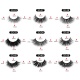 1 Pair 3D Mink Hair Black Makeup Eyelashes ( 25 models can be selected )