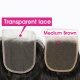 Lace Top Closure (4*4) Deep Curly Human Virgin Hair Freestyle Free Part Middle Part Two Part Three Part