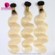 1B/613 Ombre Color Royal 1 Bundle Virgin Body Wave Straight Human hair 1 Bundle