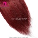 1B/99J Wine Ombre Color Royal Body Wave Straight Virgin Human hair Extension 1 Bundle 