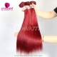 Burgundy Wine Color Royal Straight 100% Virgin Hair Extension 1 Bundles