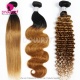  1 Bundles Two Tone Ombre Color T1B/30# 14A Royal Grade 100% Virgin Hair Extension