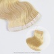 Stock Clearance Color #613 Blonde Tape Ins Tape Hair 100% Human Hair 1 Pack 20pcs 50grams 